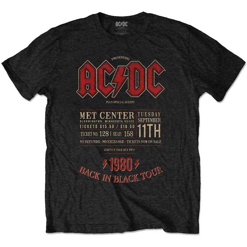 AC/DC - Minnesota '80 Black