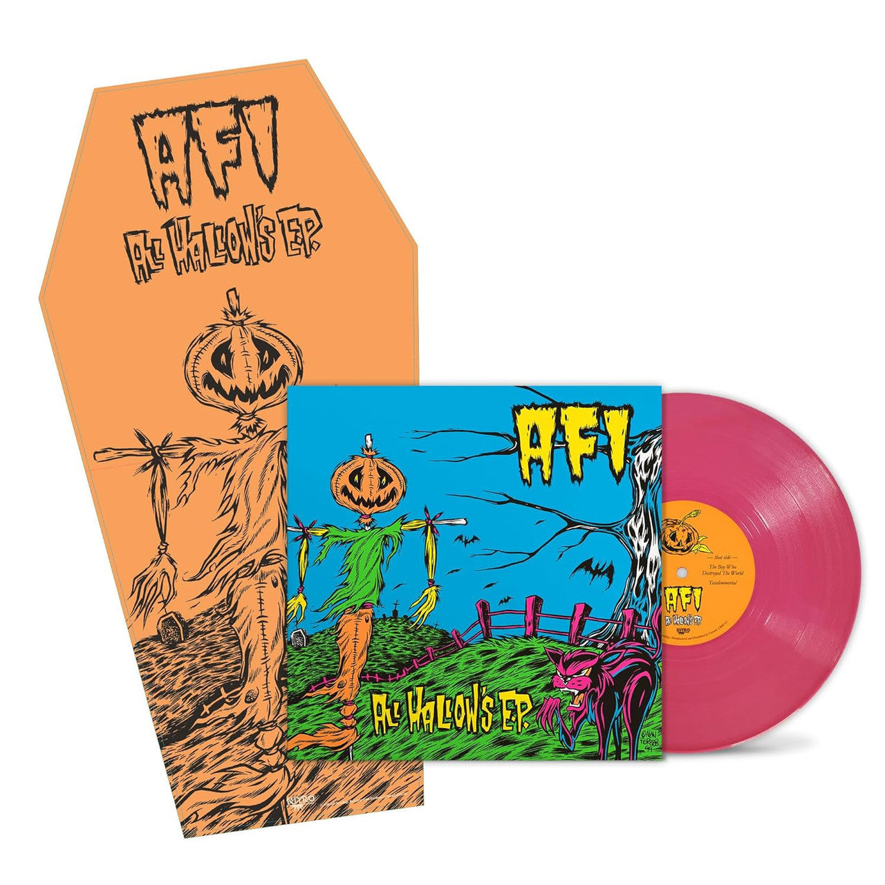 Order AFI - All Hallow's E.P. (25th Anniversary Edition) (45rpm 10" Spectral Pink Vinyl EP)