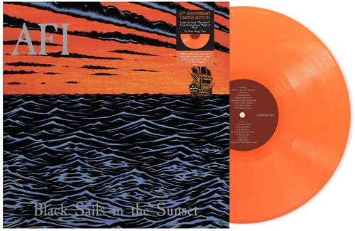 Order AFI - Black Sails In The Sunset (25th Anniversary Edition, Orange Vinyl)