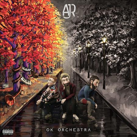 Order AJR - OK Orchestra (Clear with Orange Splatter Vinyl)