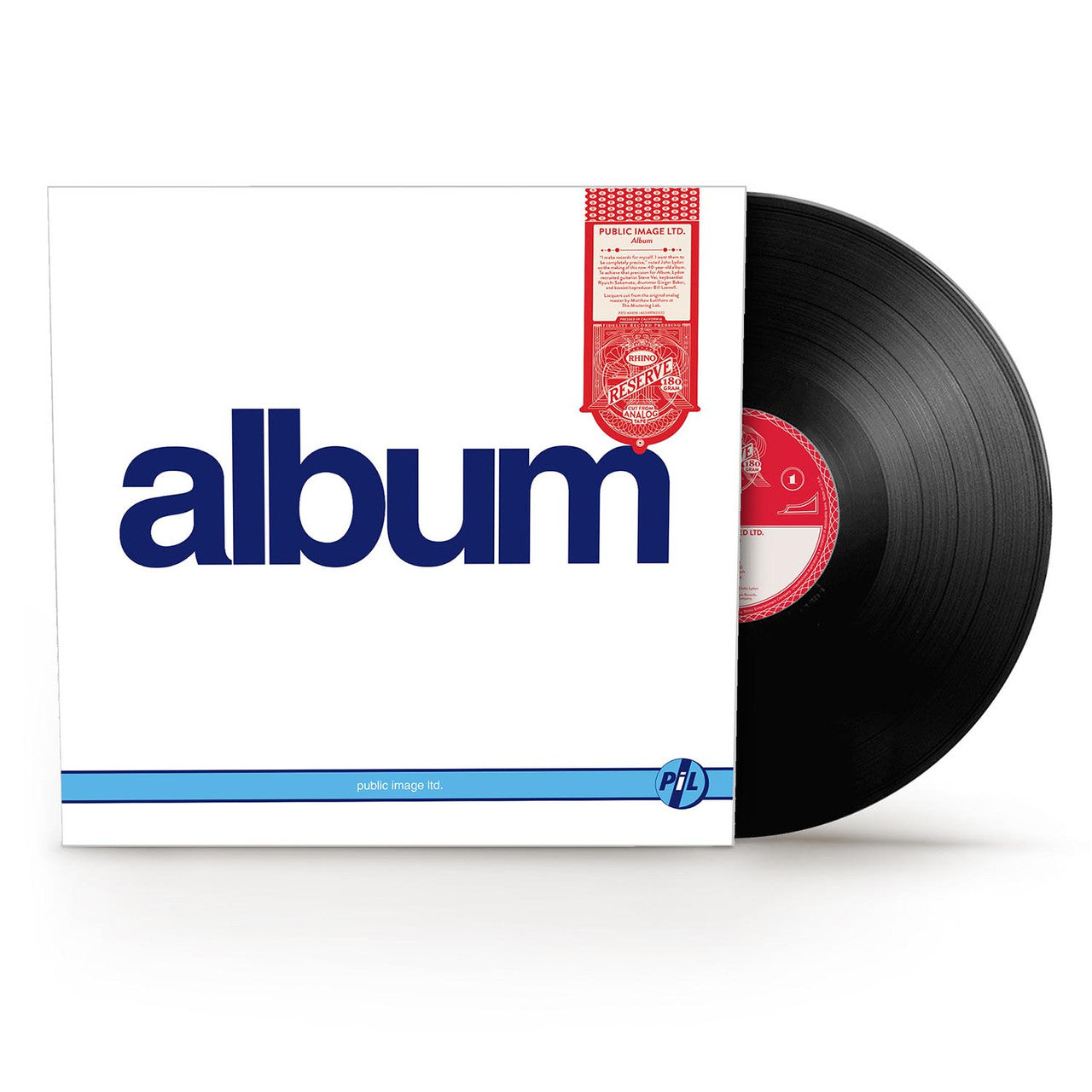 Public Image Ltd. - Album [180 Gram Vinyl, Rhino Reserve Audiophile Series]