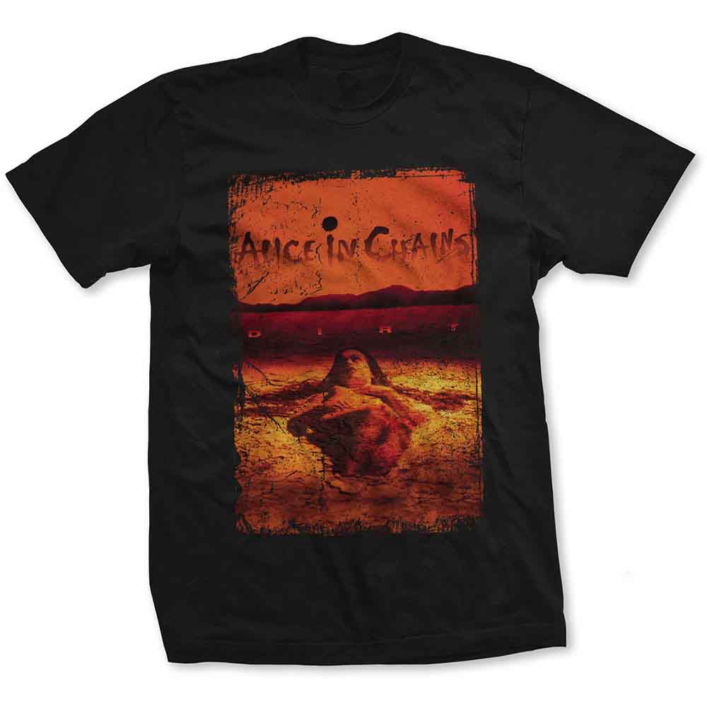 Alice In Chains - Dirt Album Cover Black