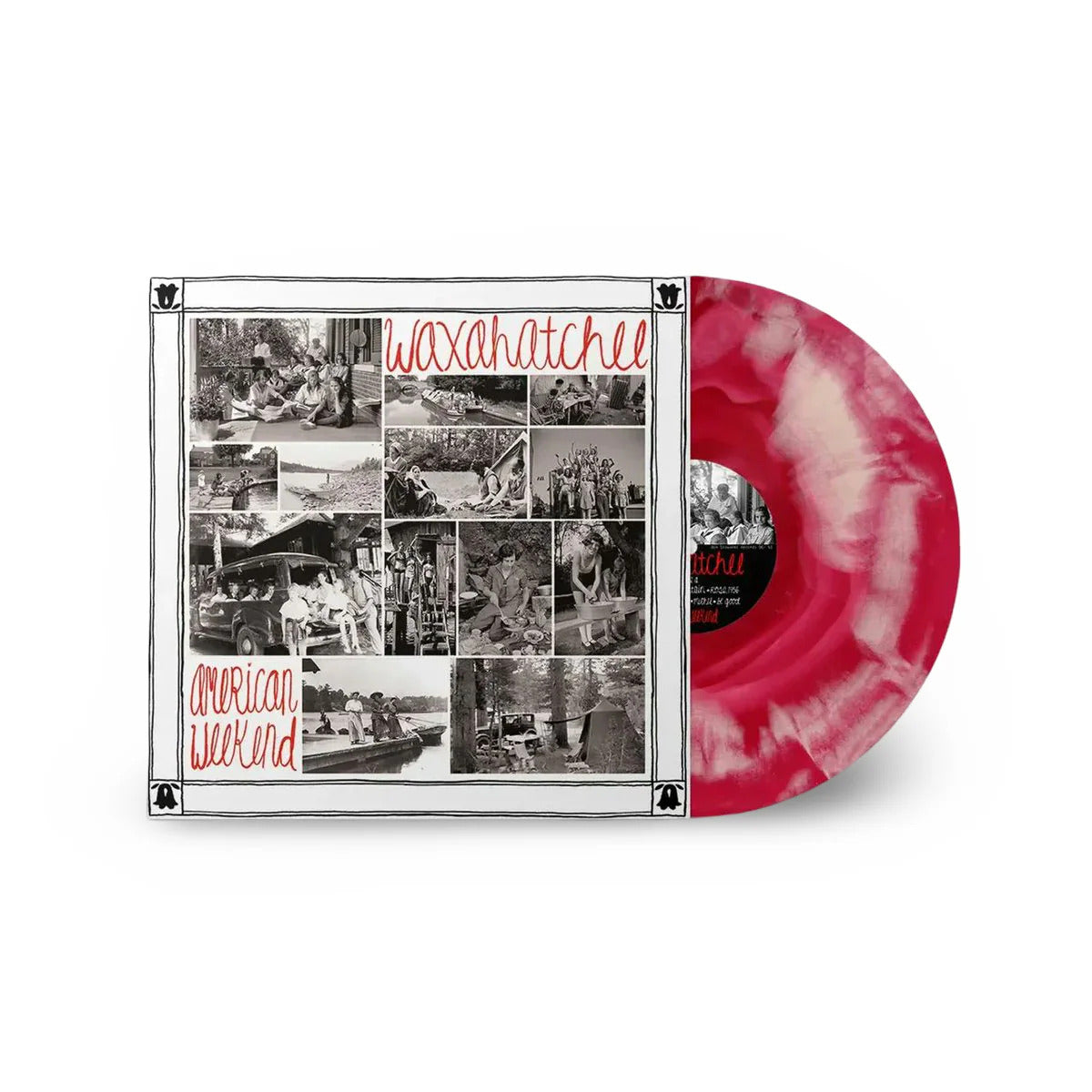 Waxahatchee - American Weekend (Red/White Swirl Vinyl)