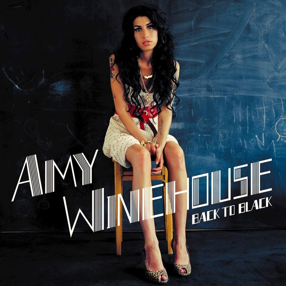Amy Winehouse - Back To Black (Limited Edition, Blue and Black Cornetto Colored Vinyl) [Import]