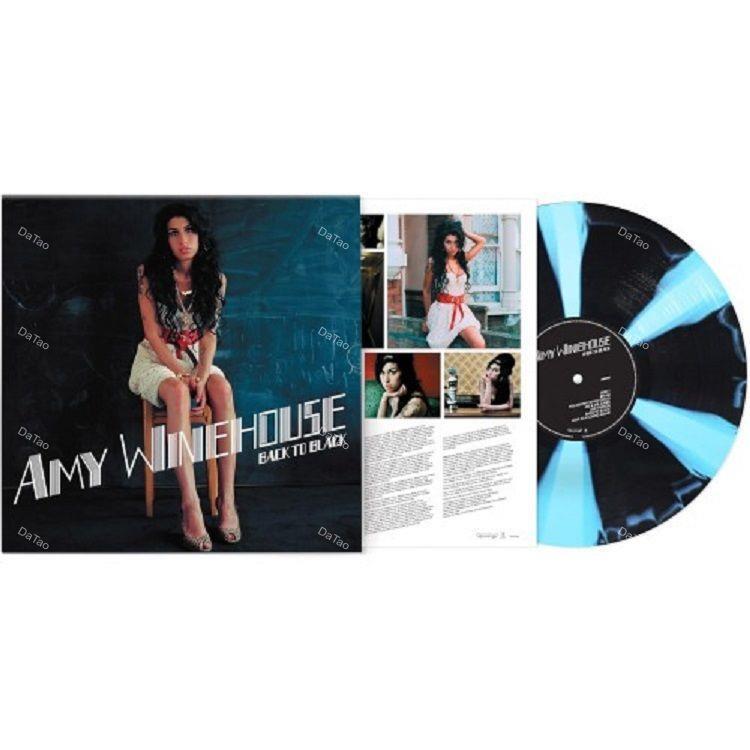 Amy Winehouse - Back To Black (Limited Edition, Blue and Black Cornetto Colored Vinyl) [Import]
