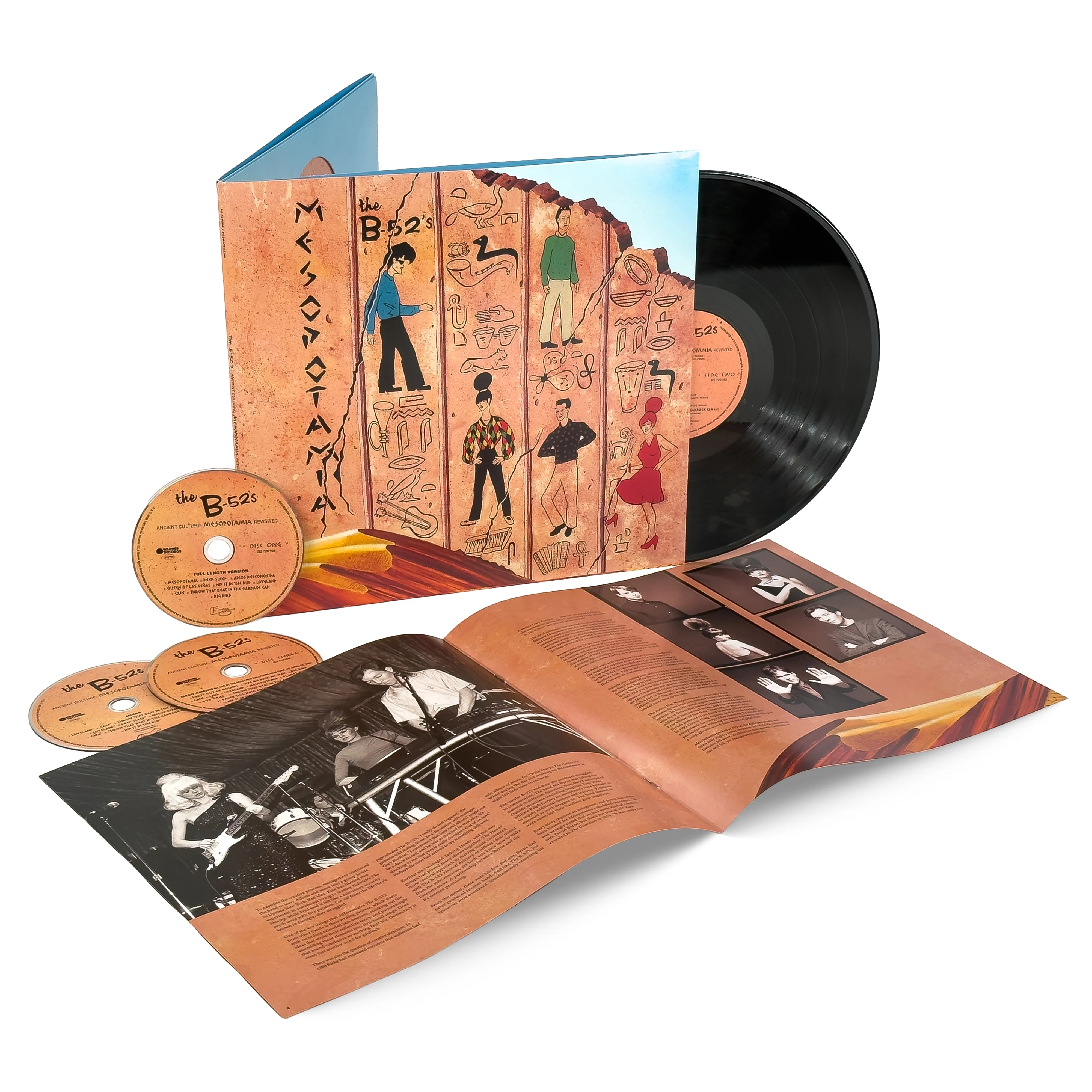 The B-52's - Ancient Culture: Mesopotamia Revisited (Deluxe Edition) [LP + 3CDs]
