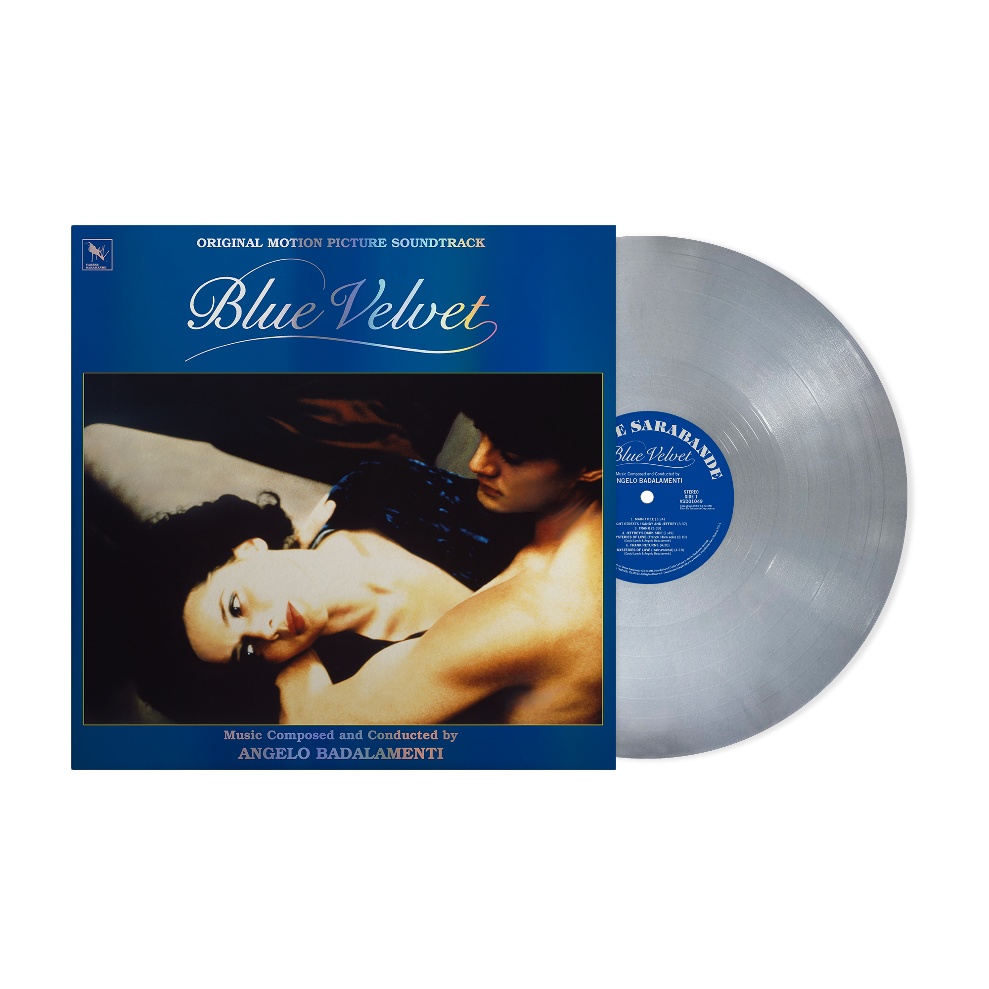 Angelo Badalamenti - Blue Velvet (Original Motion Picture Soundtrack) (Indie Exclusive, 40th Anniversary) [Silver LP]