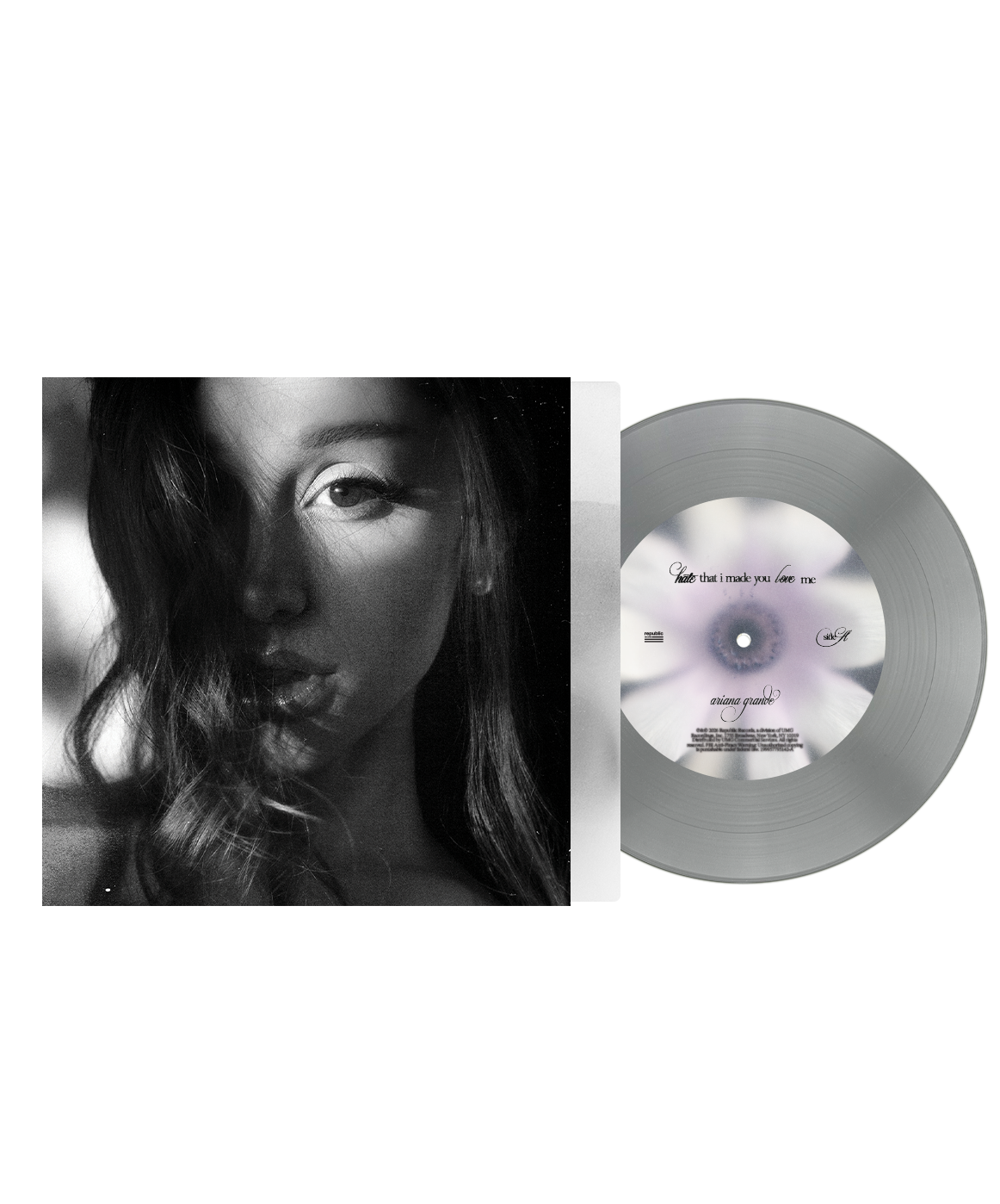 Ariana Grande - Hate That I Made You Love Me [Fluffy Tail Gray 7" Single]