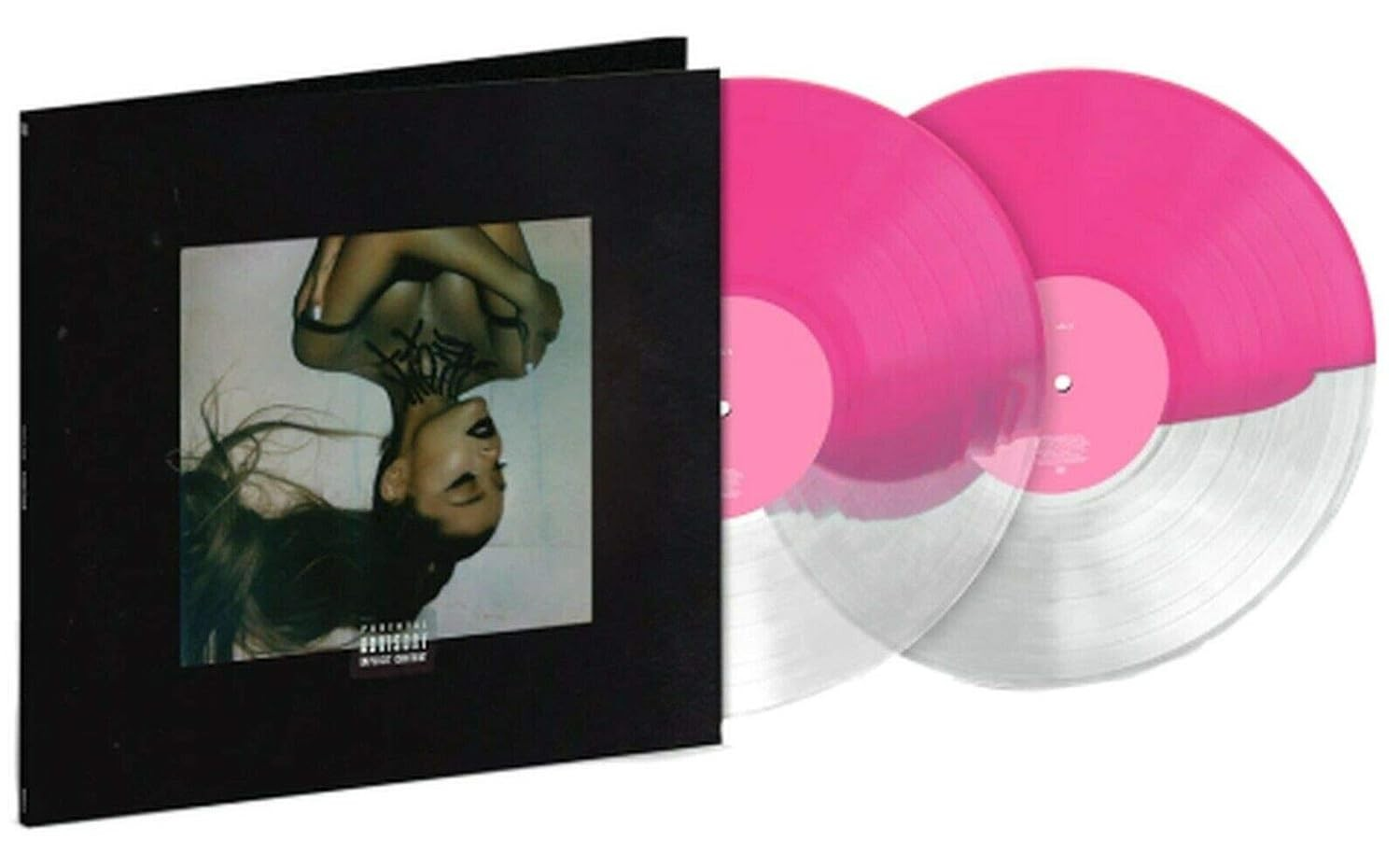 Ariana Grande - Thank U, Next (Limited Edition, Pink & Clear Split Colored Vinyl) [Import] (2 Lp's)