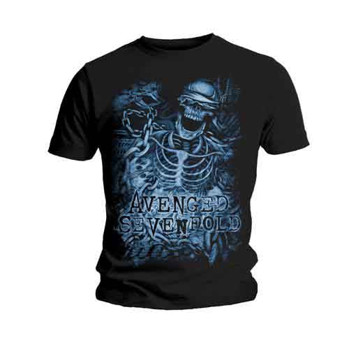 Avenged Sevenfold - Chained Skeleton Black