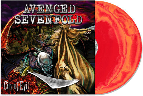 Avenged Sevenfold - City of Evil (Limited Edition, Indie Exclusive, Orange & Red Swirl Colored Vinyl) [Explicit Content] (2 Lp's) (Vinyl)