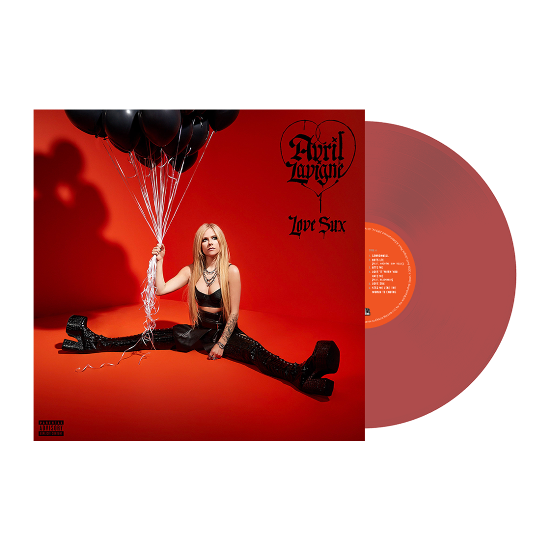 Avril Lavigne - Love Sux [Explicit Content] (Indie Exclusive, Transparent Red Vinyl)