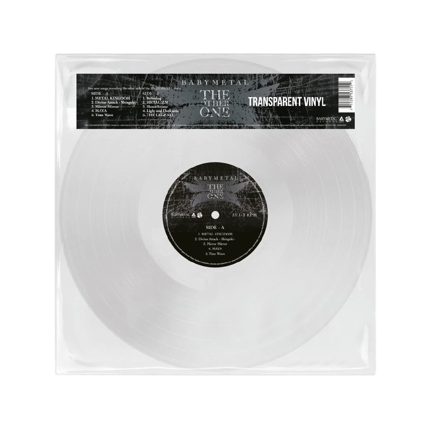 Babymetal - The Other One (Transparent Vinyl)