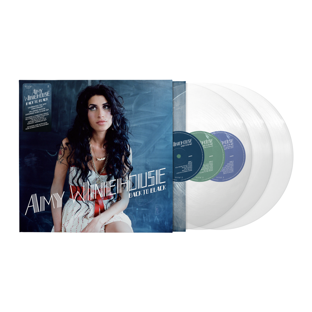 Amy Winehouse - Back To Black (20th Anniversary) [Deluxe Edition] [Ultra Clear] [3LP]