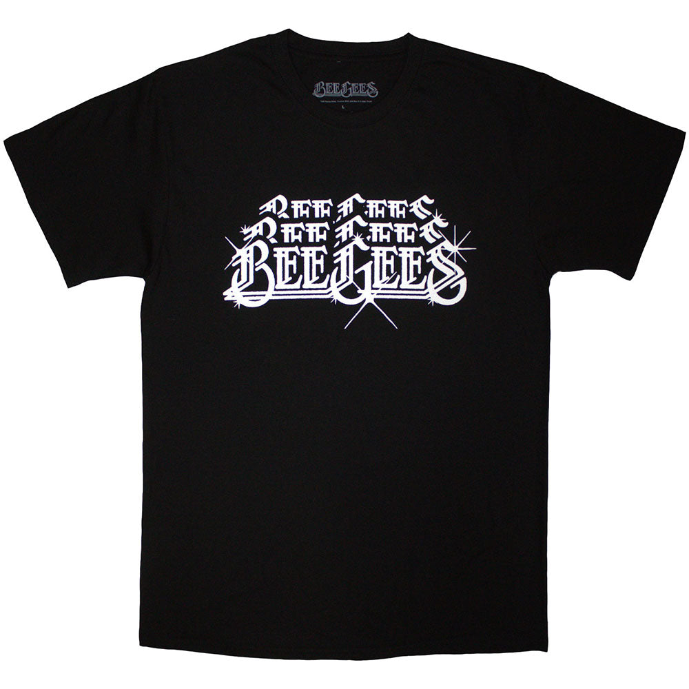 Bee Gees - Stacked Logo Black