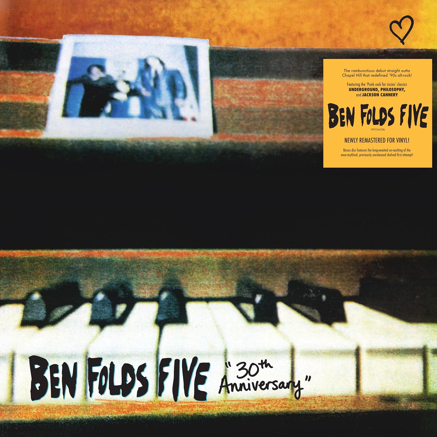 Ben Folds Five - Ben Folds Five (180 Gram Vinyl, 30th Anniversary Edition) (2 LP)