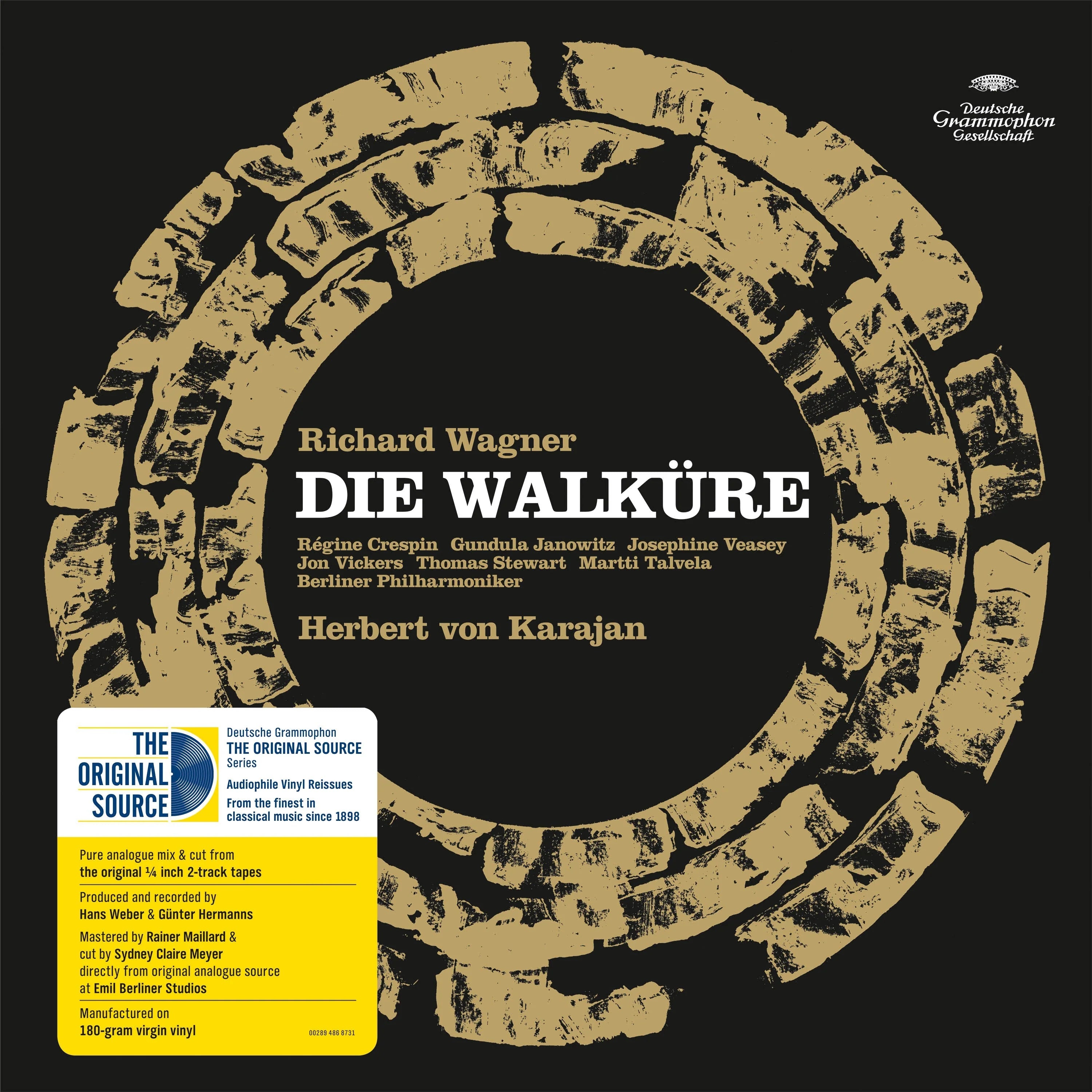 Berliner Philharmoniker/Herbert von Karajan - Wagner: Die Walkure (The Original Source Series) (180G) [5LP]