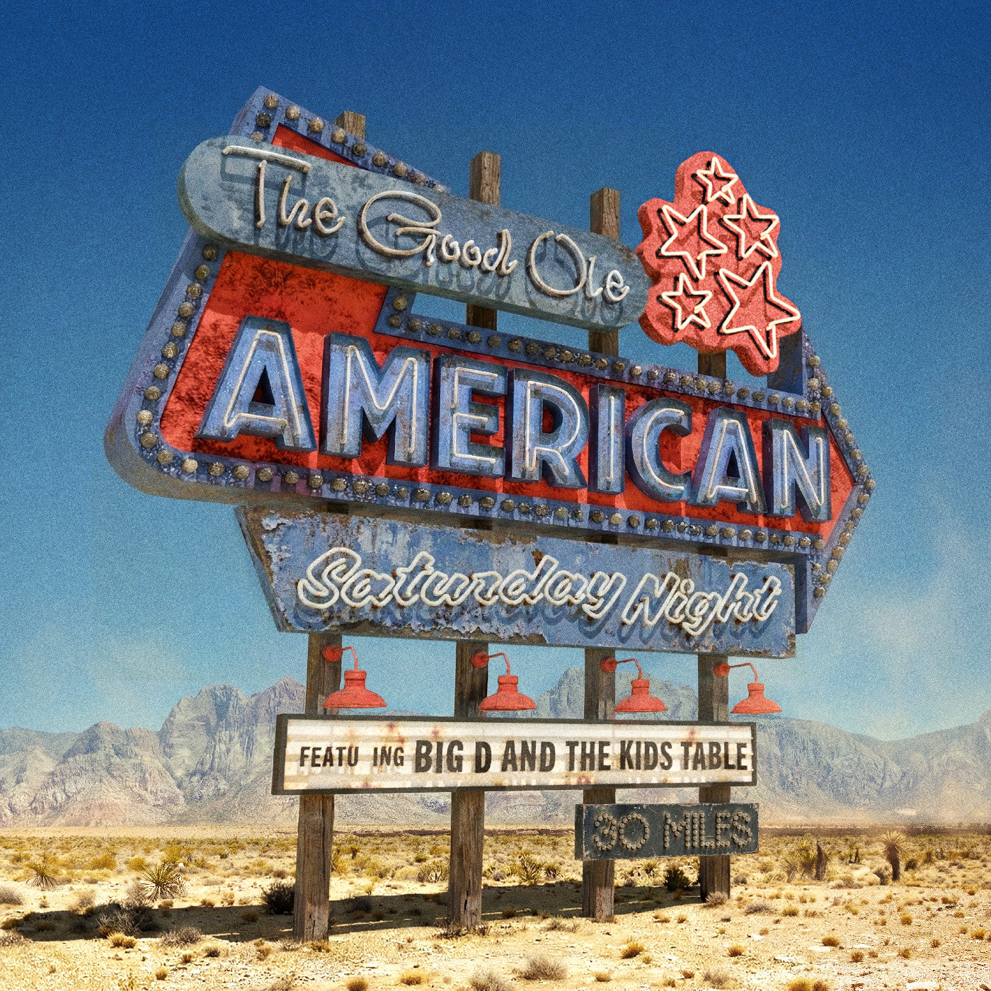 Big D And The Kids Table - The Good Ole American Saturday Night (Indie Exclusive, Cotton Candy Splash Vinyl)