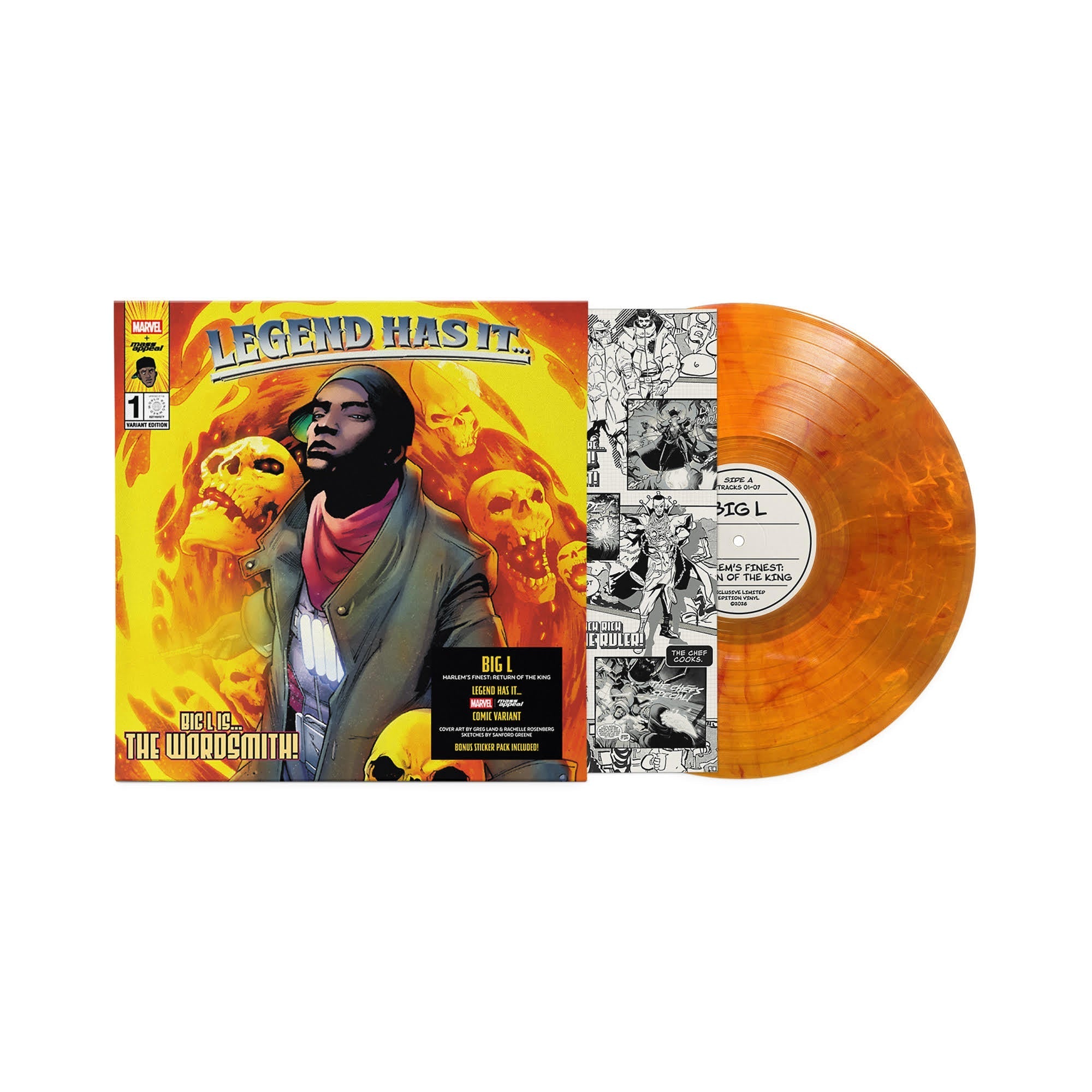 Big L - Harlem'S Finest: Return Of The King [Orange Marble]
