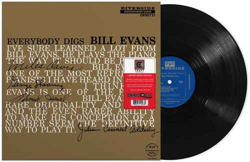 Order Bill Evans - Everybody Digs Bill Evans (RSD 2024, 180 Gram Vinyl)