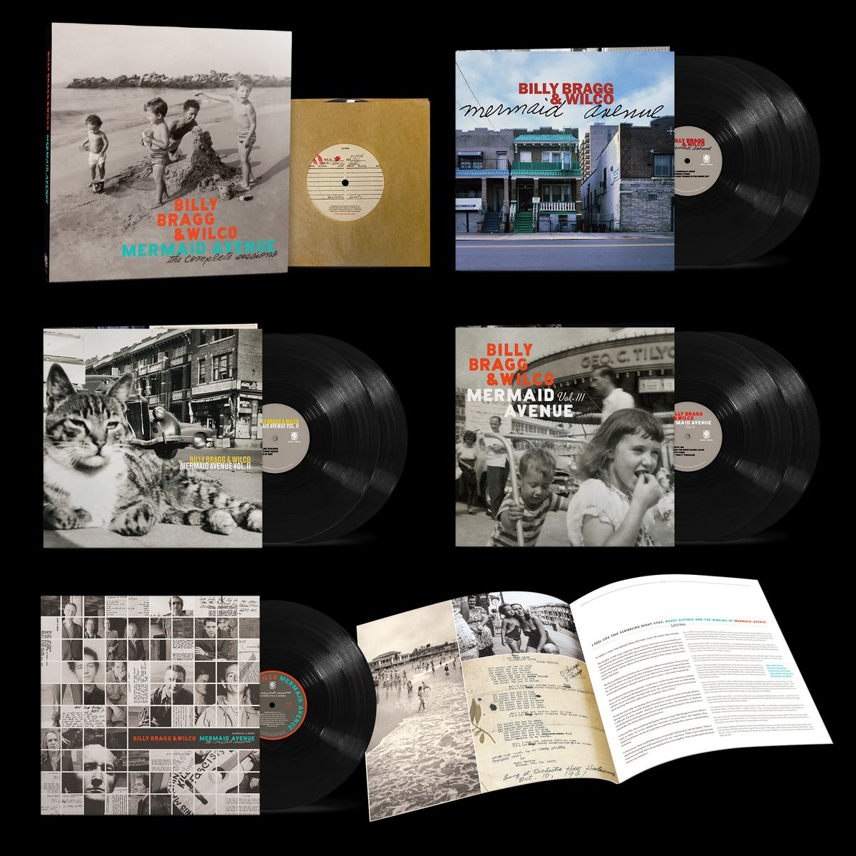 Billy Bragg & Wilco - Mermaid Avenue: The Complete Sessions [7LP/7" Single Box Set]