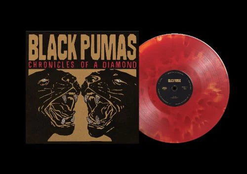 Order Black Pumas - Chronicles Of A Diamond (Indie Exclusive Cloudy Clear & Red Vinyl)