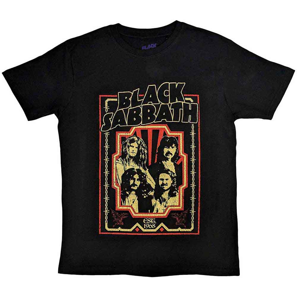 Black Sabbath - Est 1968 Black