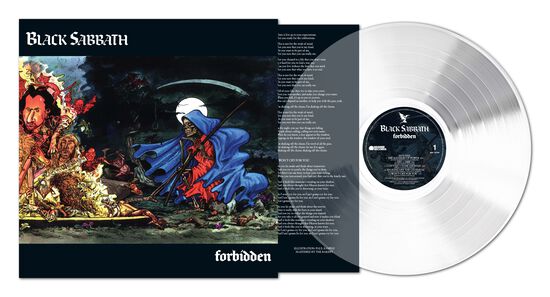 Order Black Sabbath - Forbidden (Limited Clear Vinyl, 2024 Tony Iommi Remix)