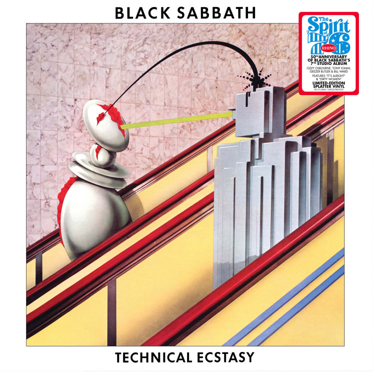 Black Sabbath - Technical Ecstasy (Spirit Of '76 Edition) [Clear With Green/Black Splatter Vinyl]