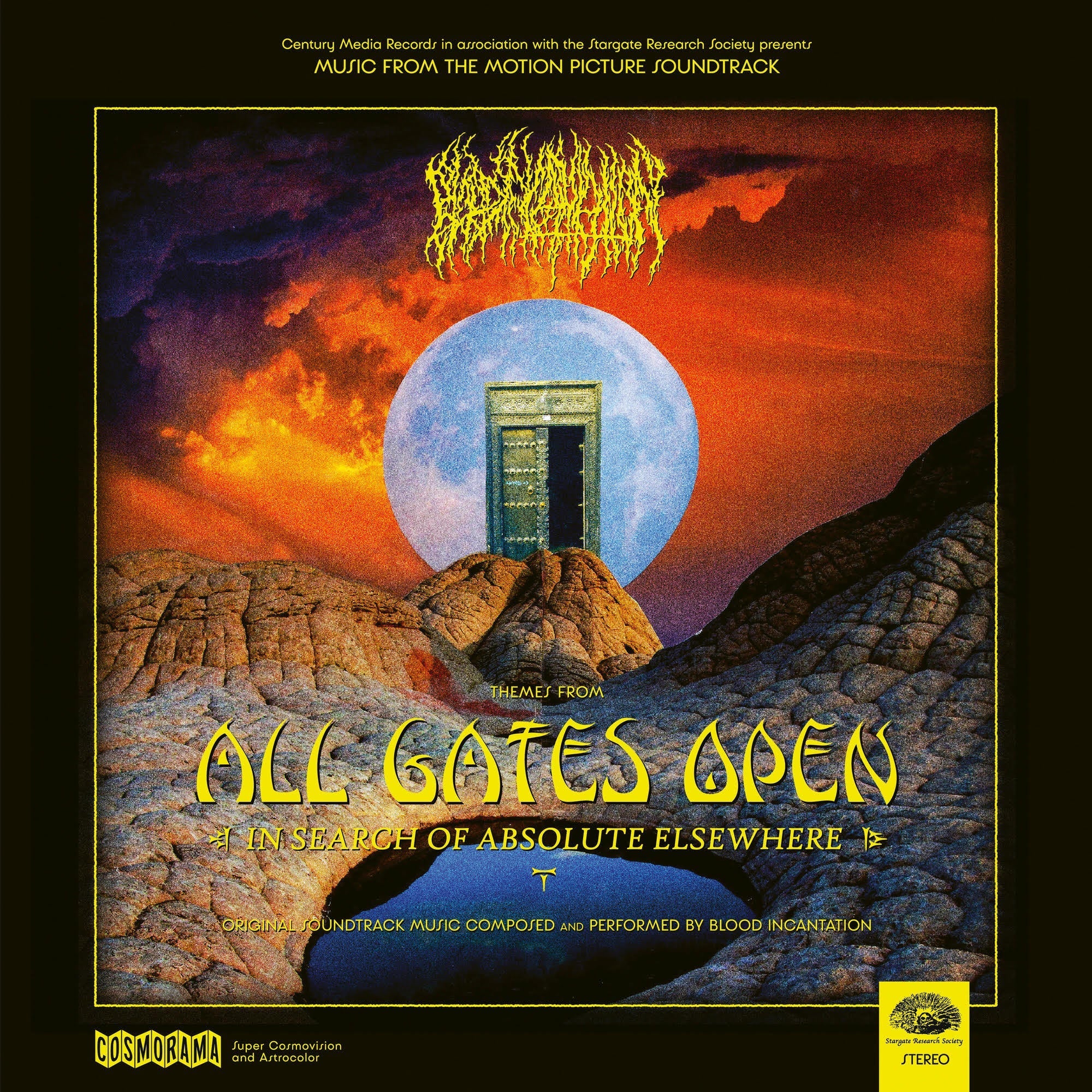 Blood Incantation - All Gates Open (Original Motion Picture Soundtrack) (Indie Exclusive) [Algae Vinyl] [2LP + Blu-Ray]