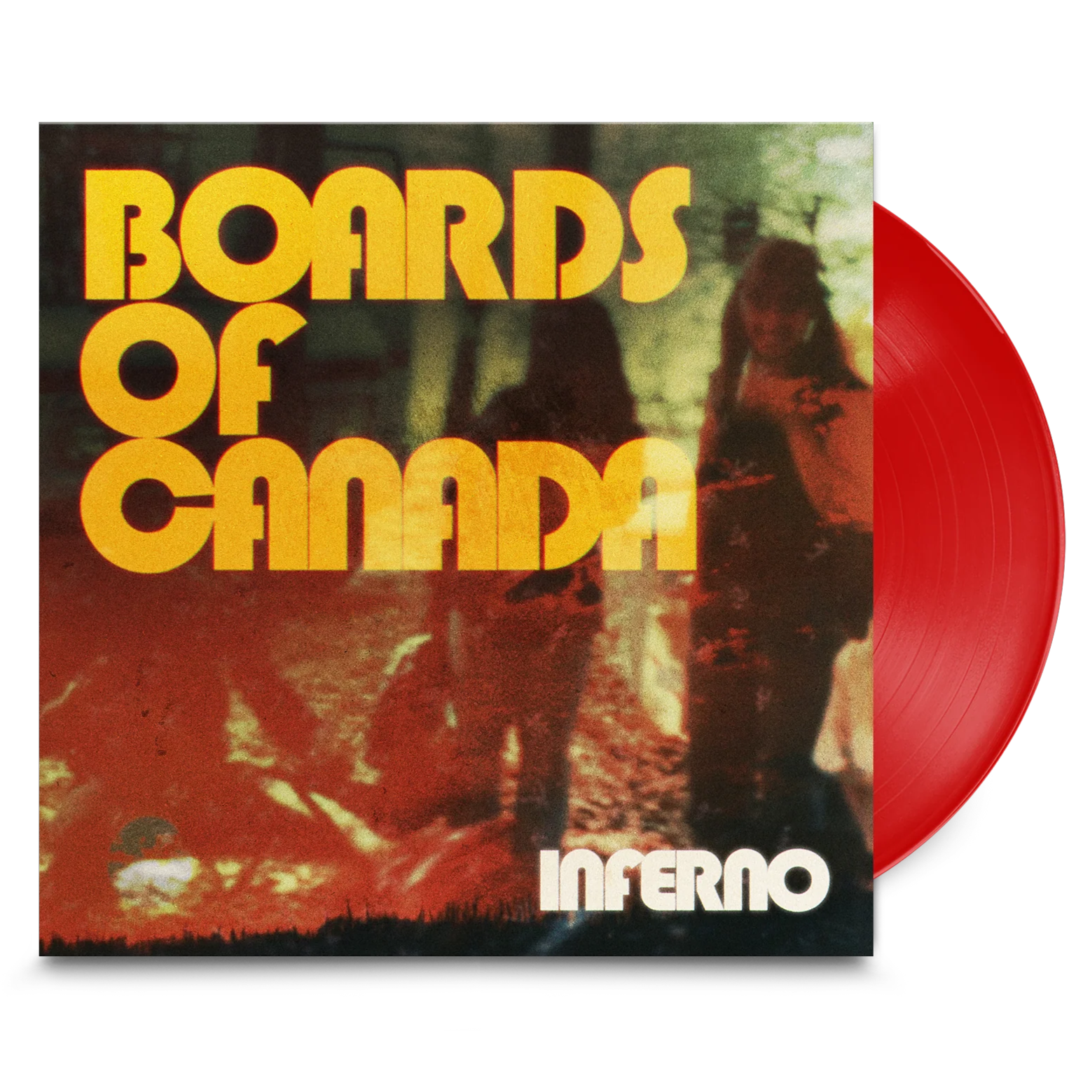 Boards of Canada - Inferno (Limited Edition, Indie Exclusive, Triple Gatefold Outer Sleeve, Deluxe Edition, Transparent Red Colored Vinyl) (2 LP)