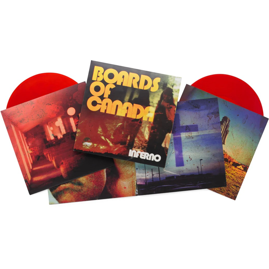 Boards of Canada - Inferno (Limited Edition, Indie Exclusive, Triple Gatefold Outer Sleeve, Deluxe Edition, Transparent Red Colored Vinyl) (2 LP)