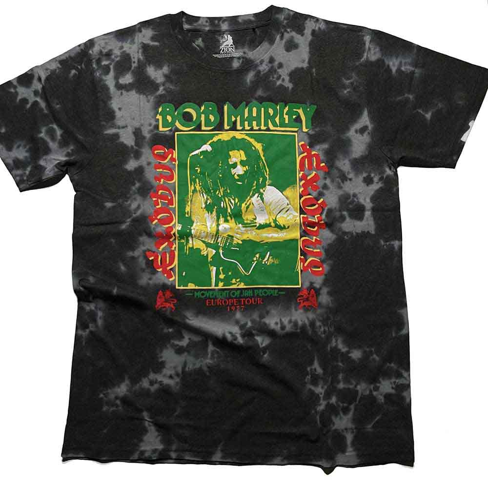Bob Marley - Exodus Tie-Dye Black