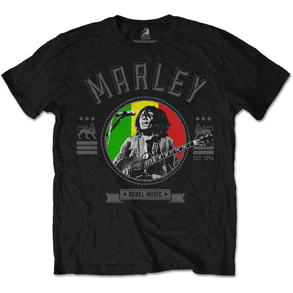 Bob Marley - Rebel Music Seal Black