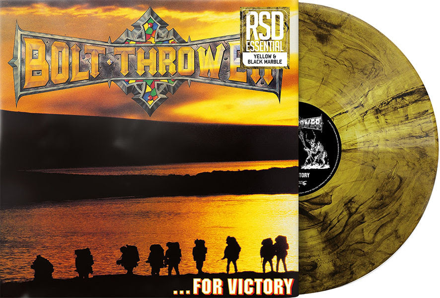 Bolt Thrower - ...For Victory (Indie Exclusive) [Yellow & Black Marble Vinyl] (Vinyl)