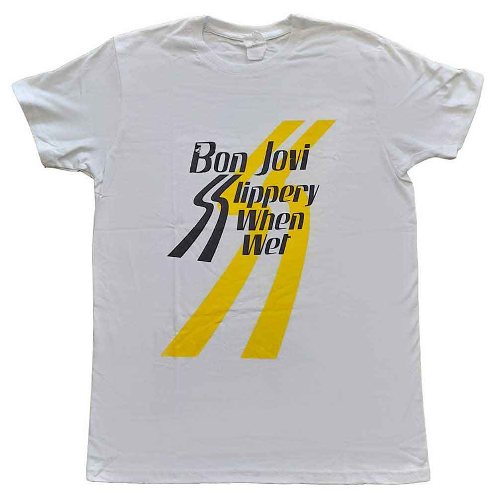 Bon Jovi - Slippery When Wet White