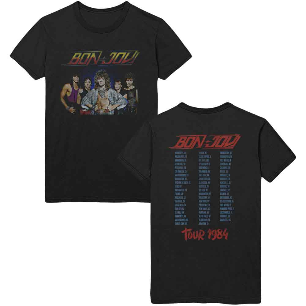Bon Jovi - Tour '84 Black