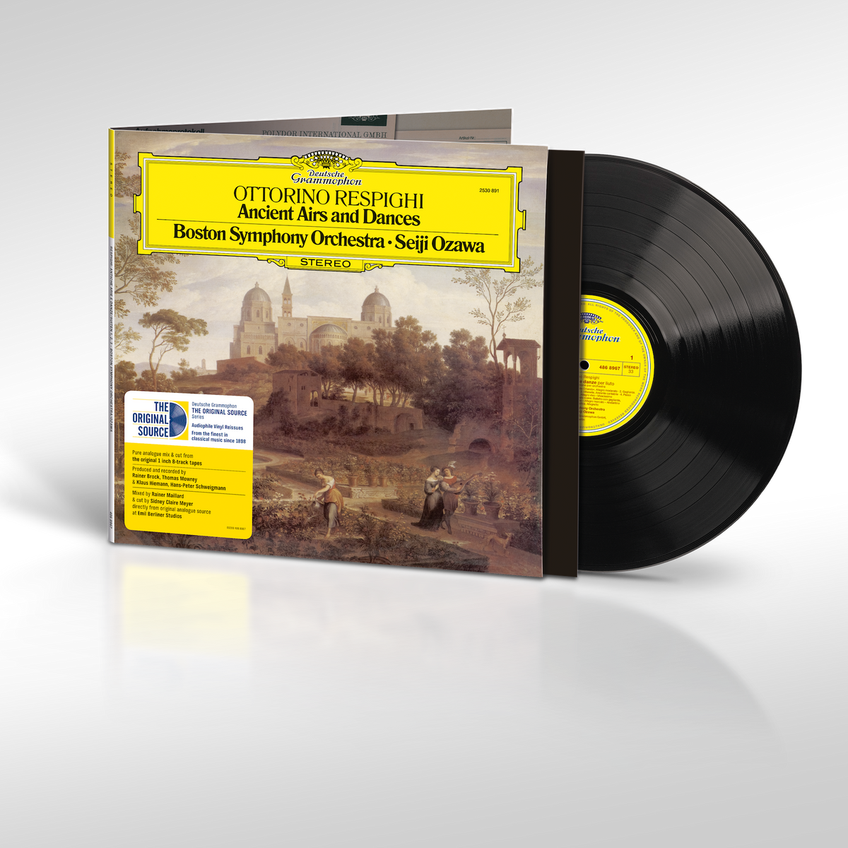 Boston Symphony Orchestra/Seiji Ozawa - Respighi: Ancient Airs and Dances (The Original Source Series) (180G) [LP]