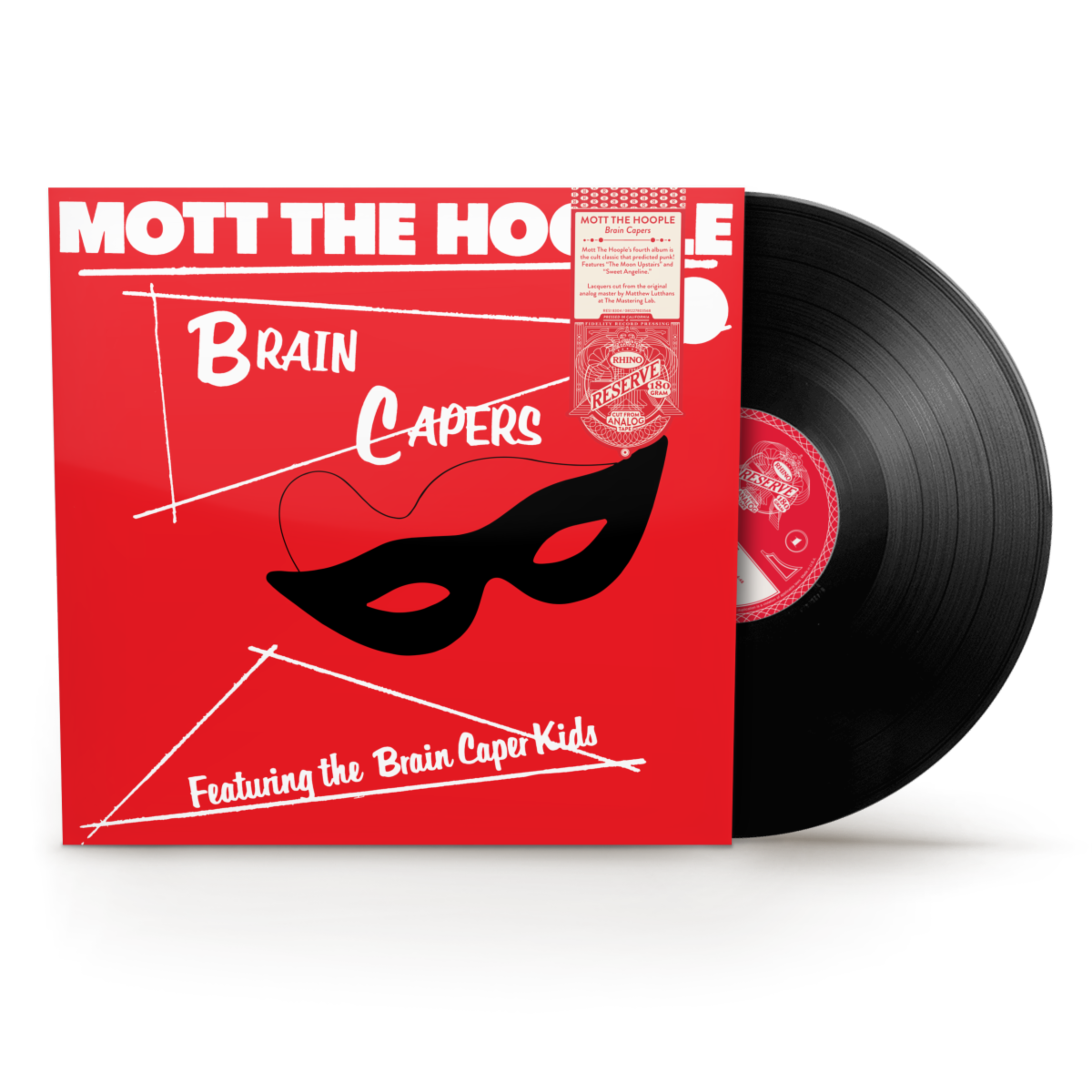 Mott The Hoople - Brain Capers (Rocktober '26) [Rhino Reserve 180 Gram Black Vinyl]