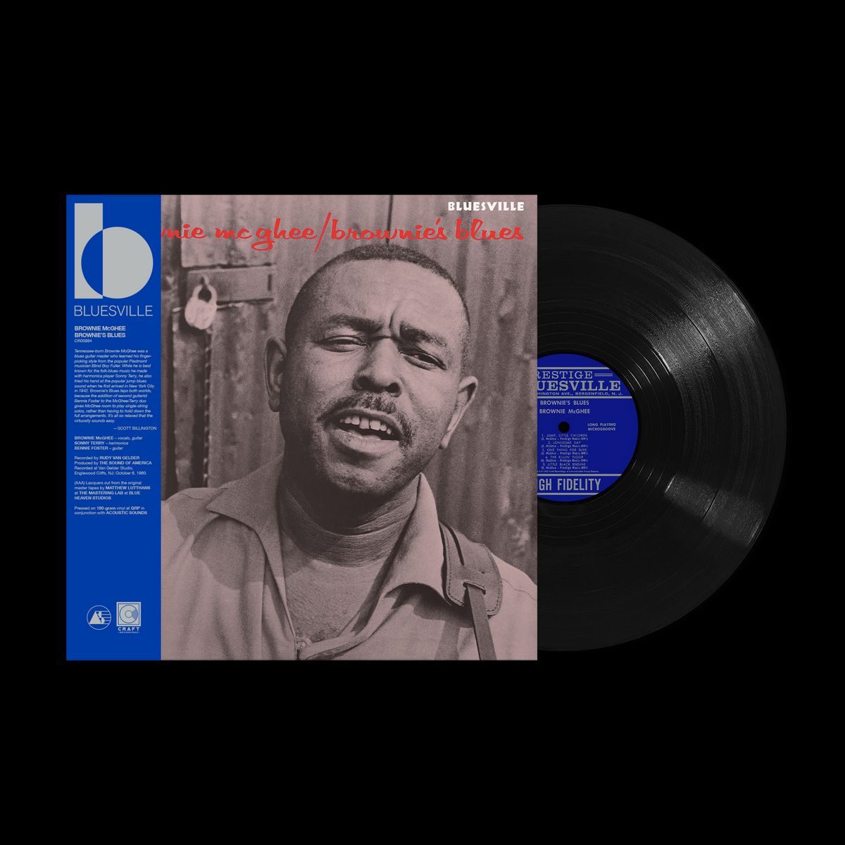 Brownie McGhee - Brownie's Blues (Bluesville Acoustic Sounds Series) (180G) [LP]