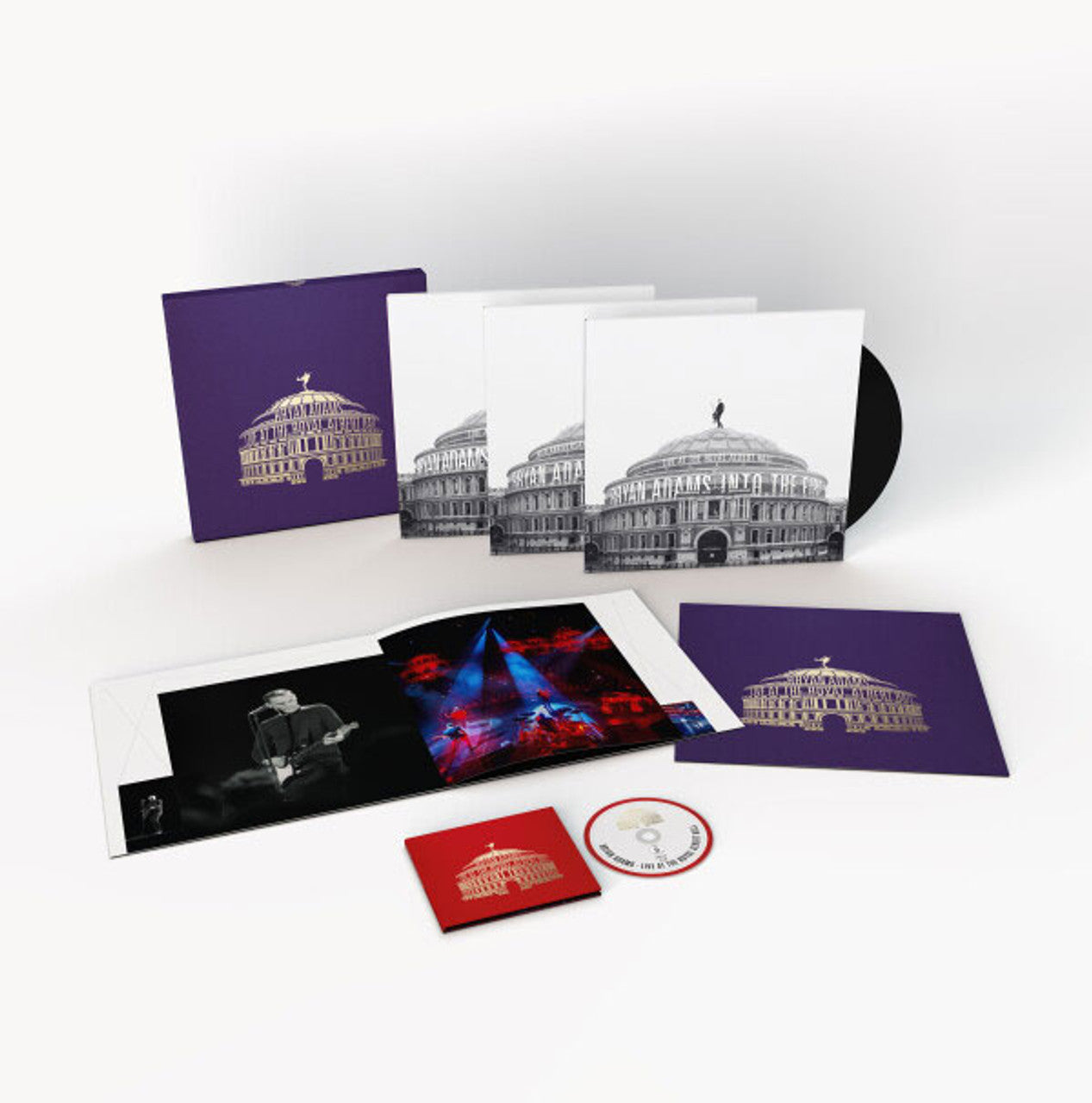 Order Bryan Adams - Live at the Royal Albert Hall (4LP + Blu-Ray Video Box Set)