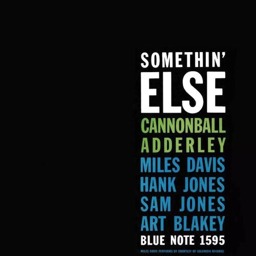 Cannonball Adderley - Somethin' Else (Blue Note Essentials Series) [LP]