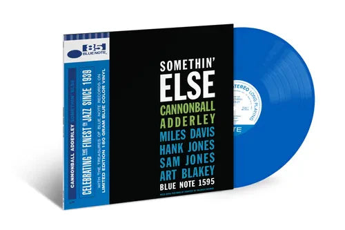 Order Cannonball Adderley - Somethin' Else (Blue Note Indie Exclusive Edition, Blue Vinyl)