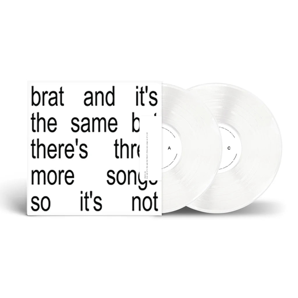 Order Charli XCX - Brat And It's The Same But There's Three More Songs So It's Not (2xLP White Vinyl)