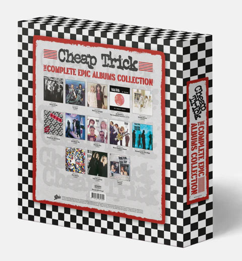 Order Cheap Trick - The Complete Epic Albums Collection (14xLP Deluxe Boxset/ 180 Gram Clear Vinyl)