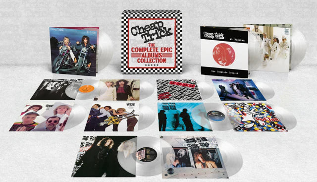 Order Cheap Trick - The Complete Epic Albums Collection (14xLP Deluxe Boxset/ 180 Gram Clear Vinyl)