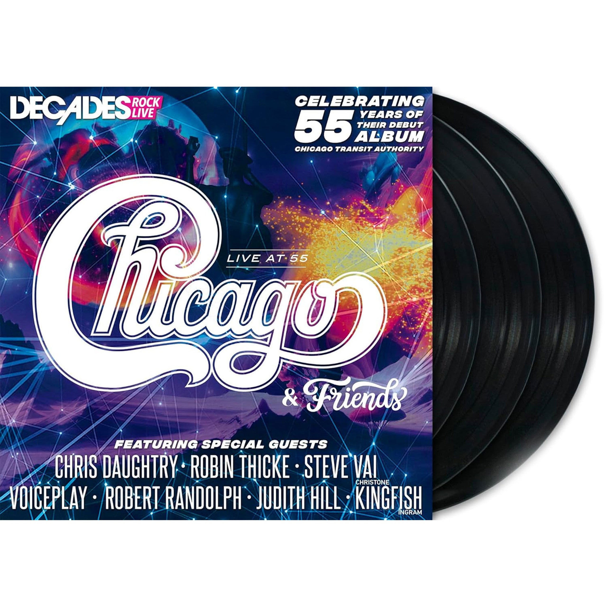 Order Chicago & Friends - Chicago & Friends Live at 55 (3xLP Vinyl)