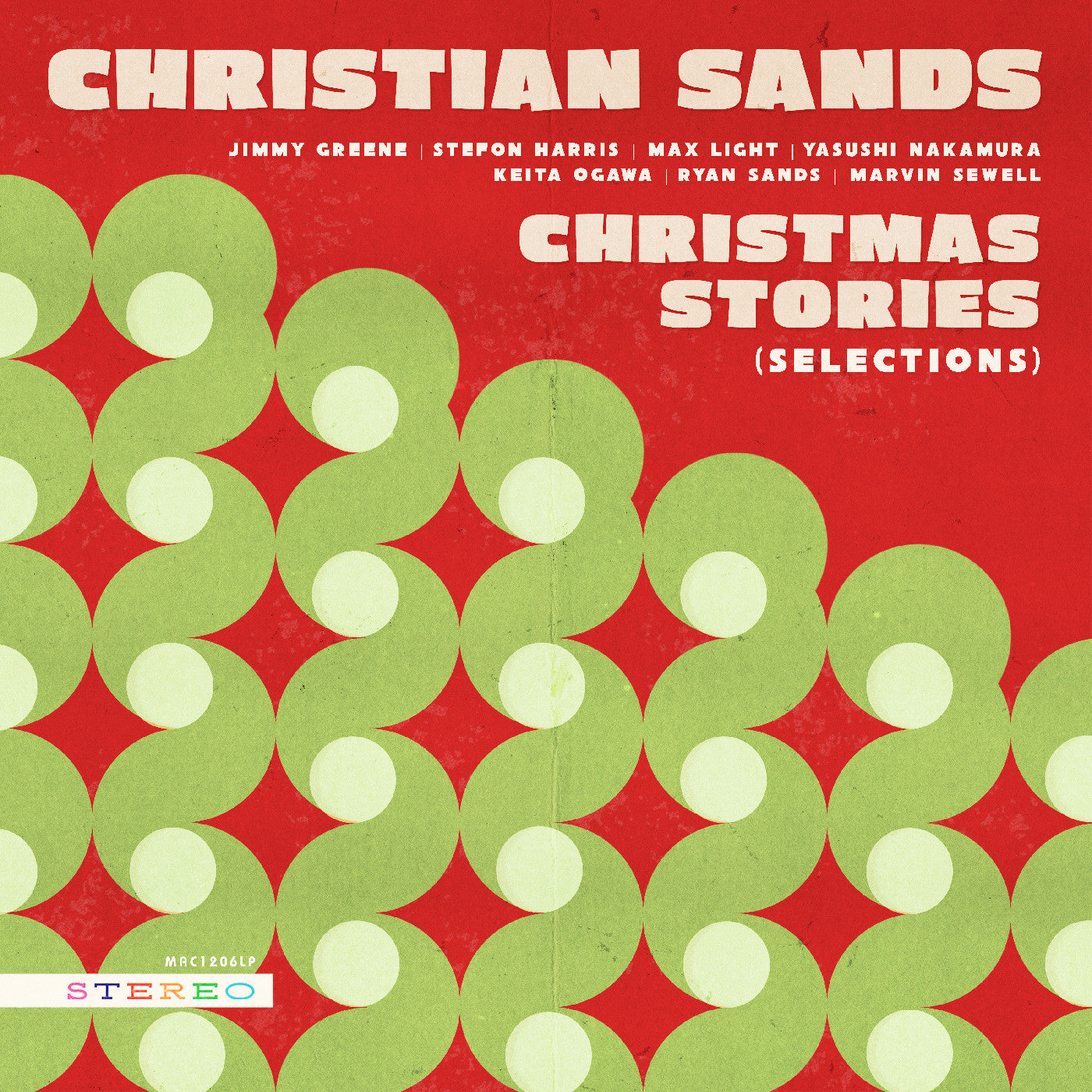 Christian Sands - Christmas Stories (Selections) [Evergreen Vinyl]