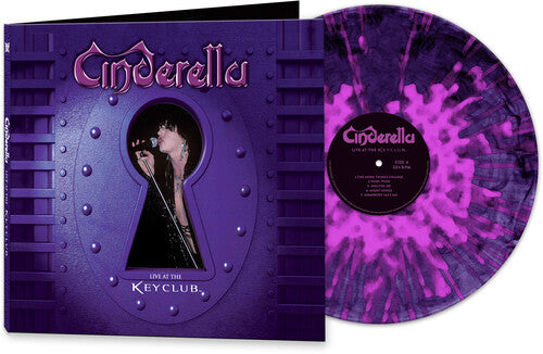 Cinderella - Live At The Key Club (Colored Vinyl, Marbled Purple Splatter)