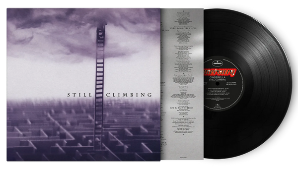 【Clear Vinyl】 Cinderella / Still Climbin Cinderella Signed Still Climbing Clear Color Vinyl LP Record